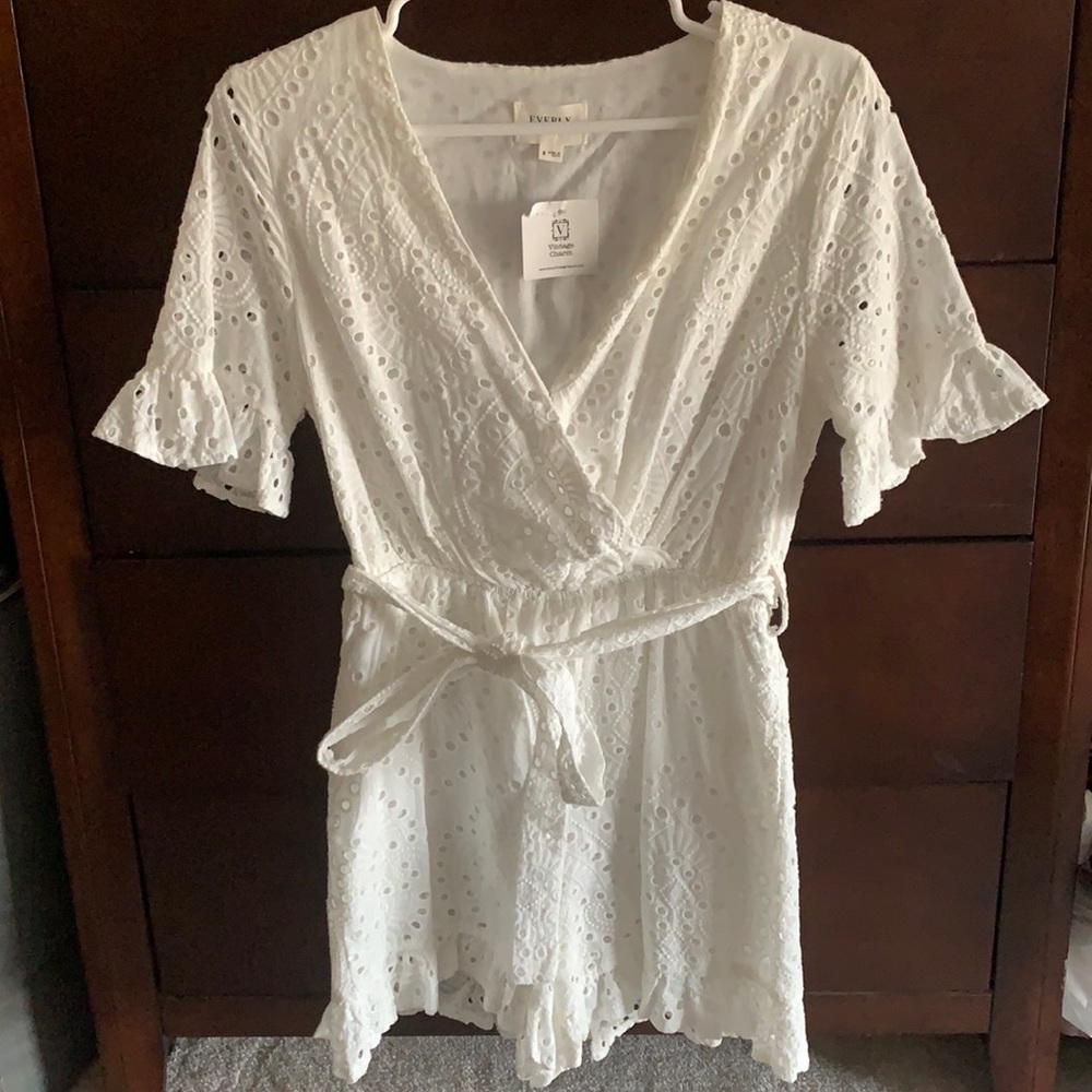 White Romper